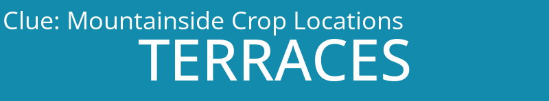 Mountainside Crop Locations