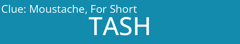 Moustache, For Short