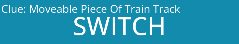 Moveable Piece Of Train Track