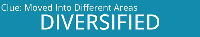 Moved Into Different Areas