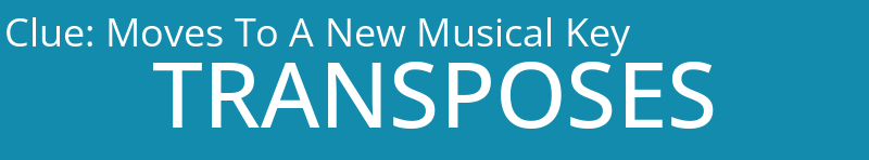 Moves To A New Musical Key