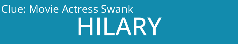 Movie Actress Swank