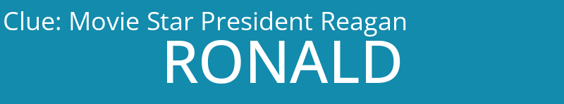 Movie Star President Reagan
