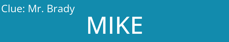 Mr. Brady