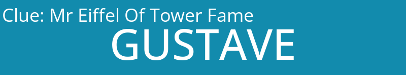 Mr Eiffel Of Tower Fame