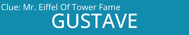 Mr. Eiffel Of Tower Fame