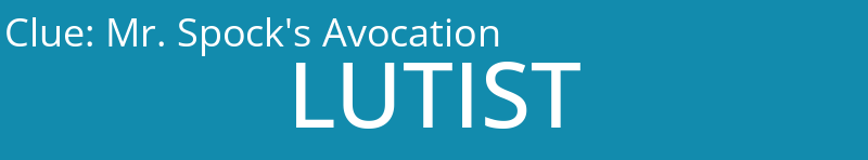 Mr. Spock's Avocation