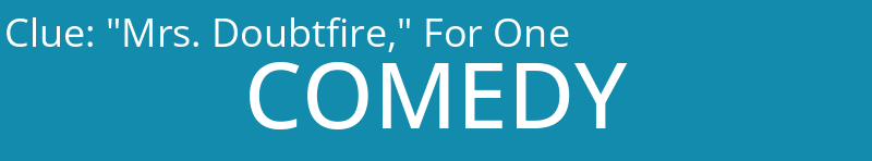 "Mrs. Doubtfire," For One