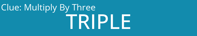 Multiply By Three