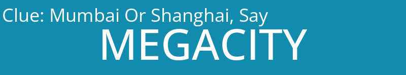 Mumbai Or Shanghai, Say