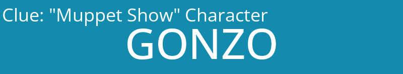 "Muppet Show" Character