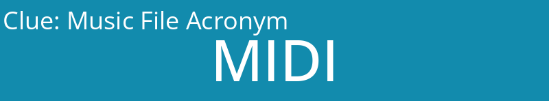 Music File Acronym
