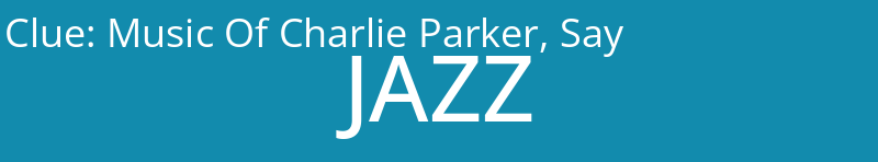 Music Of Charlie Parker, Say