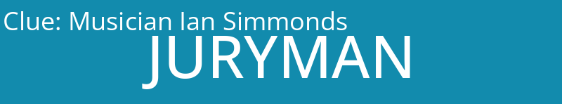 Musician Ian Simmonds
