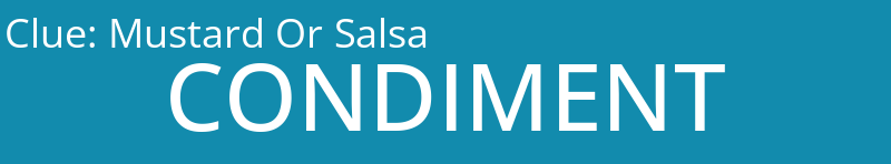 Mustard Or Salsa