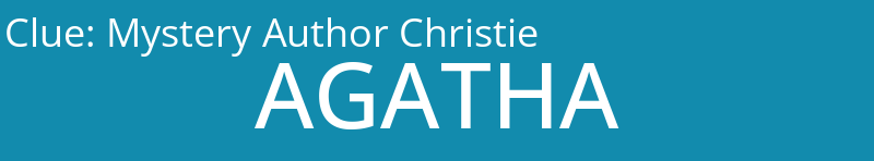 Mystery Author Christie