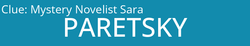 Mystery Novelist Sara