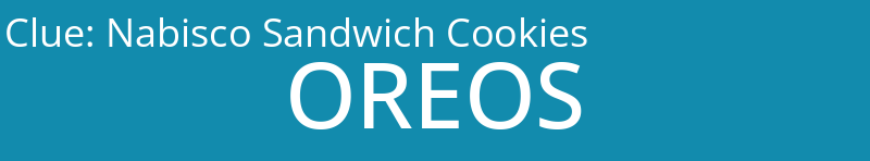 Nabisco Sandwich Cookies