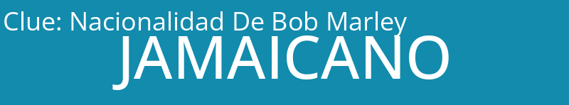 Nacionalidad De Bob Marley