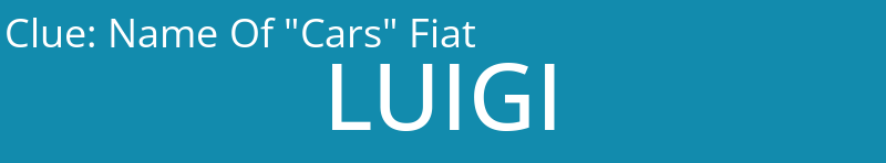 Name Of "Cars" Fiat