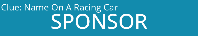 Name On A Racing Car