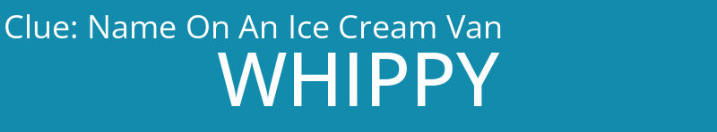 Name On An Ice Cream Van