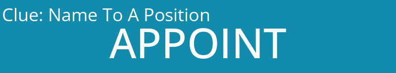 Name To A Position