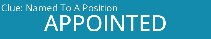 Named To A Position