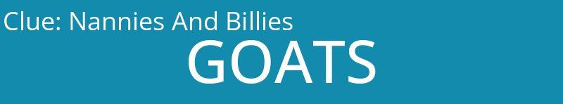 Nannies And Billies