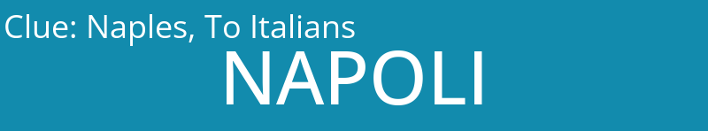 Naples, To Italians