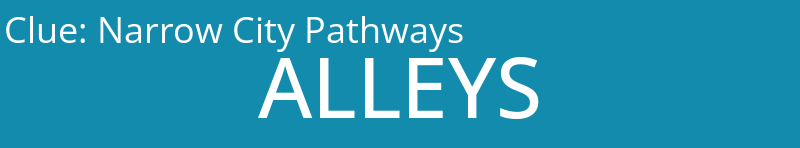 Narrow City Pathways
