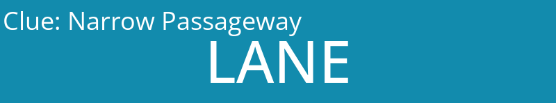 Narrow Passageway