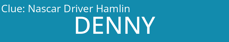 Nascar Driver Hamlin