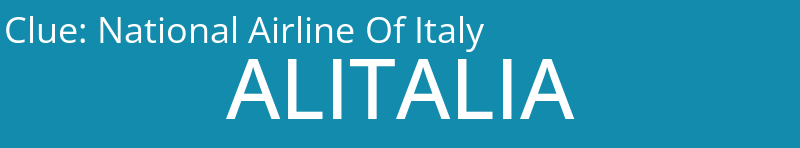 National Airline Of Italy
