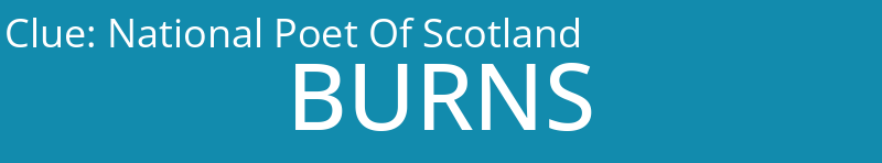 National Poet Of Scotland