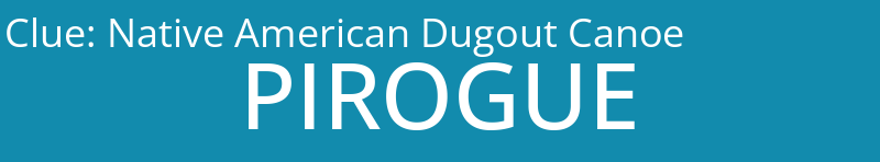 Native American Dugout Canoe