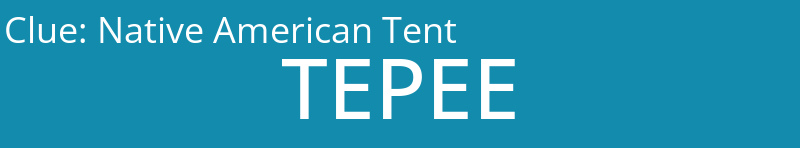 Native American Tent