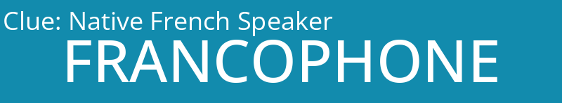 Native French Speaker