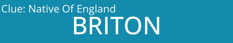 Native Of England