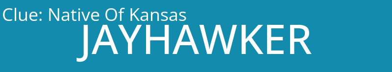 Native Of Kansas