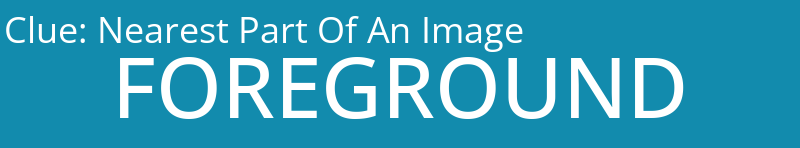 Nearest Part Of An Image