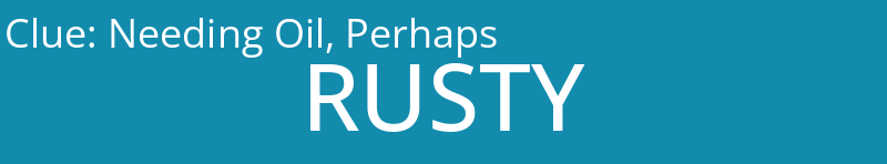 Needing Oil, Perhaps