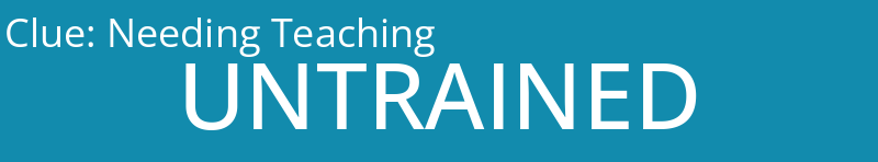 Needing Teaching