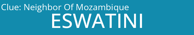 Neighbor Of Mozambique