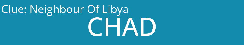 Neighbour Of Libya
