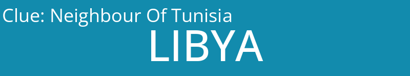Neighbour Of Tunisia