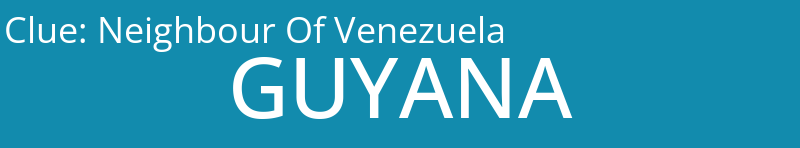 Neighbour Of Venezuela