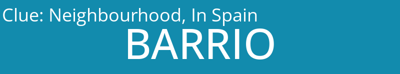Neighbourhood, In Spain
