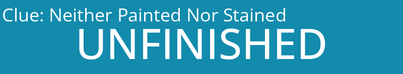 Neither Painted Nor Stained