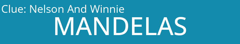 Nelson And Winnie